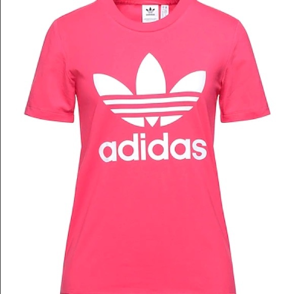 adidas Tops - Adidas originals fuchsia tee M